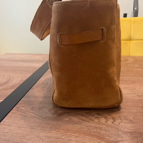 Parker Thatch Jackie Bag Caramel Suede - No longer sold online - Picture 6 of 10